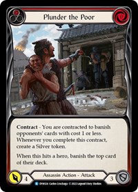 Plunder the Poor (Red) - Dynasty - NM