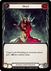 Shred (Red) - Dynasty - NM