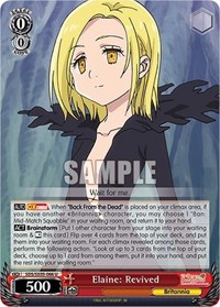 Elaine: Revived - Seven Deadly Sins: Revival of the Commandments - NM