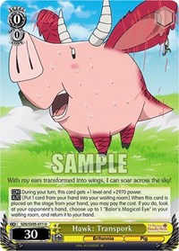 Hawk: Transpork - Seven Deadly Sins: Revival of the Commandments - NM