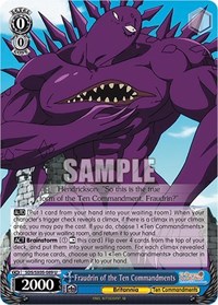 Fraudrin of the Ten Commandments - Seven Deadly Sins: Revival of the Commandments - NM