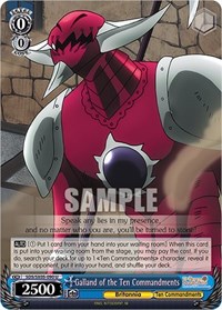 Galland of the Ten Commandments - Seven Deadly Sins: Revival of the Commandments - NM