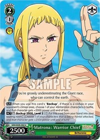 Matrona: Warrior Chief - Seven Deadly Sins: Revival of the Commandments - NM