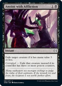 Anoint with Affliction - Phyrexia: All Will Be One - NM