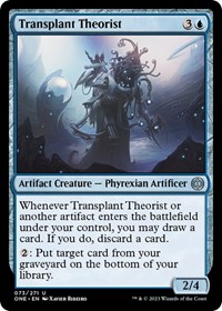Transplant Theorist - Phyrexia: All Will Be One - NM