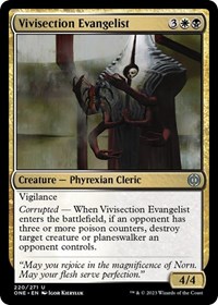 Vivisection Evangelist - Phyrexia: All Will Be One - NM