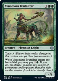 Venomous Brutalizer - Phyrexia: All Will Be One - NM