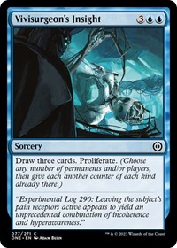 Vivisurgeon's Insight - Phyrexia: All Will Be One - NM