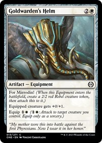 Goldwarden's Helm - Phyrexia: All Will Be One - NM