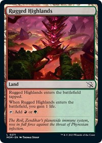 Rugged Highlands - March of the Machine - NM