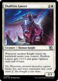 Zhalfirin Lancer - March of the Machine - NM