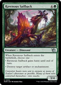 Ravenous Sailback - March of the Machine - NM