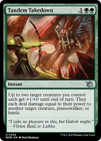 Tandem Takedown - March of the Machine - NM
