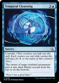 Temporal Cleansing - March of the Machine - NM