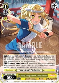 "Shining Through the Rain" Kokoro Tsurumaki - Bang Dream! Girls Band Party! 5th Anniversary - NM