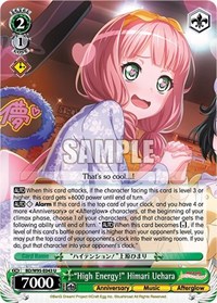 "High Energy!" Himari Uehara - Bang Dream! Girls Band Party! 5th Anniversary - NM