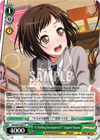 "A Thrilling Development?!" Tsugumi Hazawa - Bang Dream! Girls Band Party! 5th Anniversary - NM