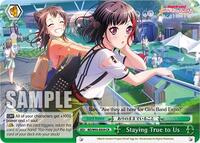 Staying True to Us - Bang Dream! Girls Band Party! 5th Anniversary - NM