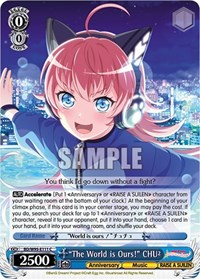 "The World is Ours!" CHU² - Bang Dream! Girls Band Party! 5th Anniversary - NM