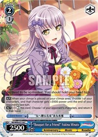 "Bouquet for a Friend" Yukina Minato - Bang Dream! Girls Band Party! 5th Anniversary - NM
