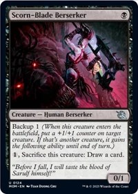 Scorn-Blade Berserker - March of the Machine - NM
