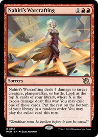 Nahiri's Warcrafting - March of the Machine - NM