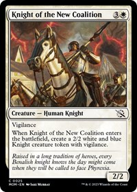 Knight of the New Coalition - March of the Machine - NM