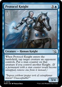 Protocol Knight - March of the Machine - NM