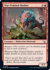 War-Trained Slasher - March of the Machine - NM