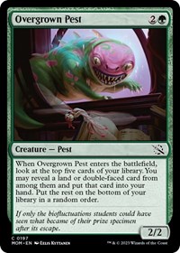 Overgrown Pest - March of the Machine - NM