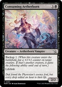 Consuming Aetherborn - March of the Machine - NM