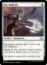 Kor Halberd - March of the Machine - NM