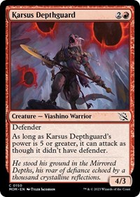 Karsus Depthguard - March of the Machine - NM