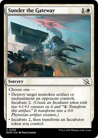 Sunder the Gateway - March of the Machine - NM