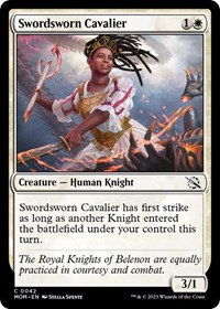 Swordsworn Cavalier - March of the Machine - NM