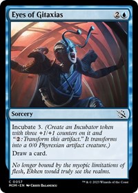 Eyes of Gitaxias - March of the Machine - NM