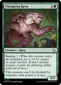 Chomping Kavu - March of the Machine - NM
