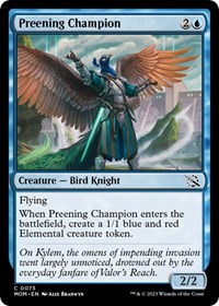 Preening Champion - March of the Machine - NM