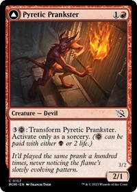Pyretic Prankster - March of the Machine - NM