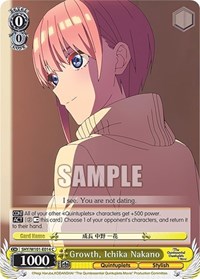 Growth, Ichika Nakano - The Quintessential Quintuplets Movie - NM