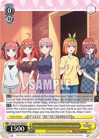 Forever as Five, Ichika & Nino & Miku & Yotsuba & Itsuki - The Quintessential Quintuplets Movie - NM