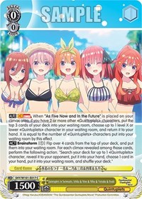 Quintuplets in Swimsuits, Ichika & Nino & Miku & Yotsuba & Itsuki - The Quintessential Quintuplets Movie - NM