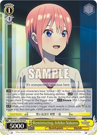 Reminiscing, Ichika Nakano - The Quintessential Quintuplets Movie - NM