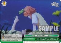 Feelings Void of Lies - The Quintessential Quintuplets Movie - NM