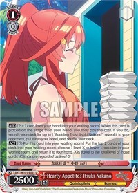 Hearty Appetite? Itsuki Nakano - The Quintessential Quintuplets Movie - NM