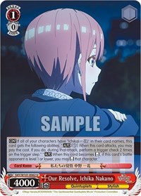 Our Resolve, Ichika Nakano - The Quintessential Quintuplets Movie - NM