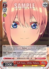 Soft Gaze, Ichika Nakano - The Quintessential Quintuplets Movie - NM