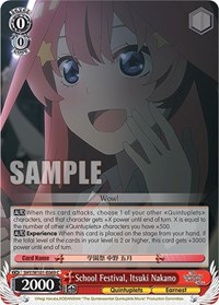School Festival, Itsuki Nakano - The Quintessential Quintuplets Movie - NM
