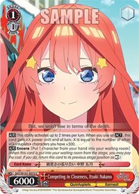Competing in Closeness, Itsuki Nakano - The Quintessential Quintuplets Movie - NM