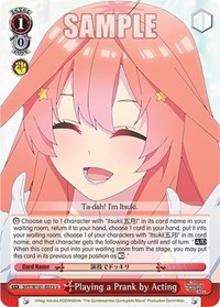 Playing a Prank by Acting - The Quintessential Quintuplets Movie - NM